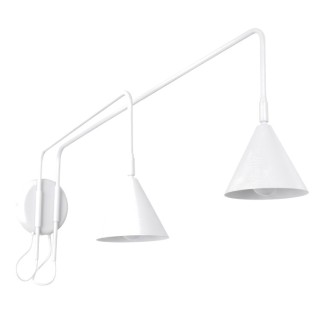 Applique NOX 2 blanc - Sollux