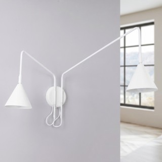 Applique NOX 2 blanc - Sollux