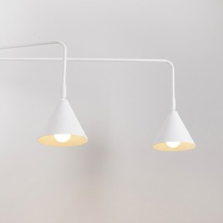 Applique NOX 2 blanc - Sollux