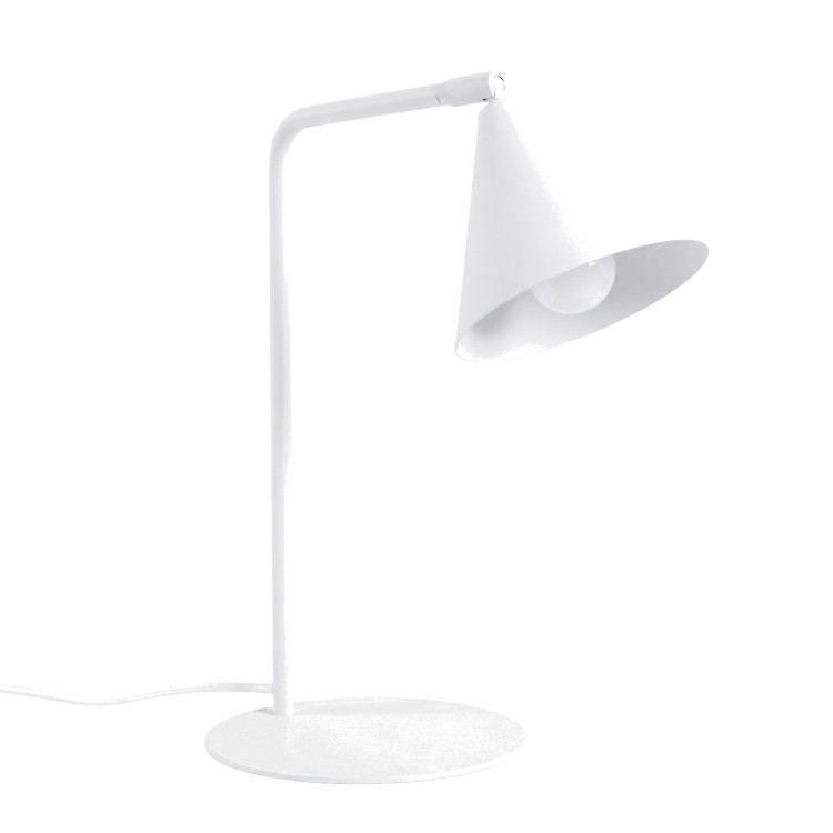 Lampe de table NOX blanc - Sollux