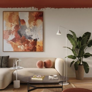 Lampadaire NOX blanc - Sollux