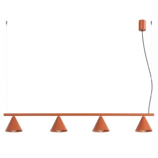 Lustre NOX 4L ocre rouge - Sollux