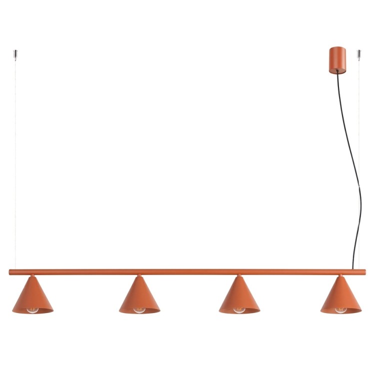 Lustre NOX 4L ocre rouge - Sollux