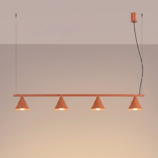 Lustre NOX 4L ocre rouge - Sollux