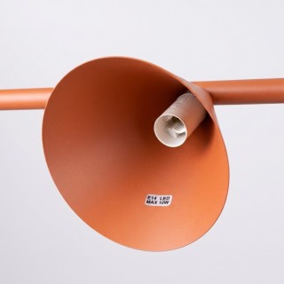 Lustre NOX 4L ocre rouge - Sollux