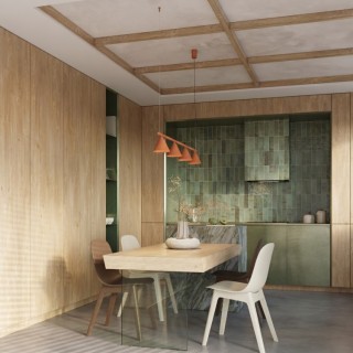 Lustre NOX 4L ocre rouge - Sollux