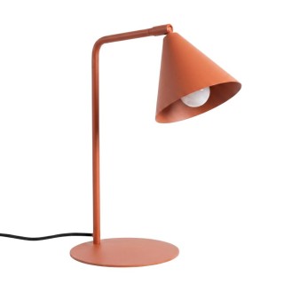 Lampe de table NOX ocre rouge