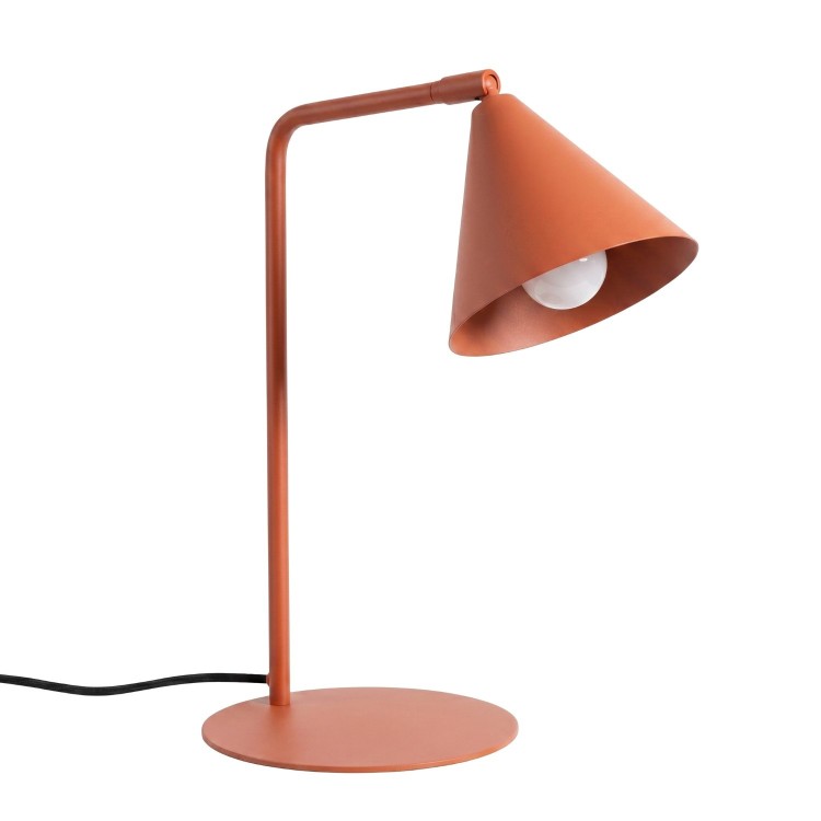 Lampe de table NOX ocre rouge - Sollux