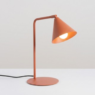 Lampe de table NOX ocre rouge - Sollux