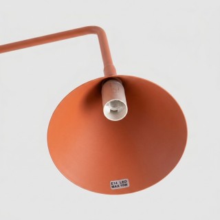 Lampe de table NOX ocre rouge - Sollux