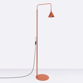 Lampadaire NOX ocre rouge - Sollux