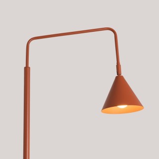 Lampadaire NOX ocre rouge - Sollux