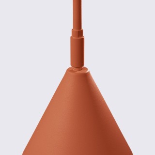 Lampadaire NOX ocre rouge - Sollux