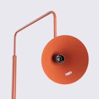 Lampadaire NOX ocre rouge - Sollux