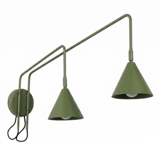 Applique NOX 2 vert olive with a switch