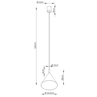Suspension NOX 25 vert olive