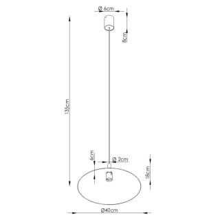 Suspension NOX 40 vert olive