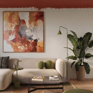 Lampadaire NOX vert olive - Sollux