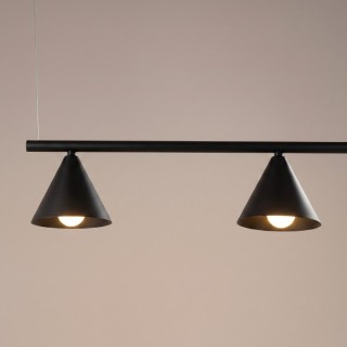 Lustre NOX 4L noir - Sollux