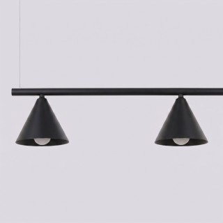 Lustre NOX 4L noir - Sollux
