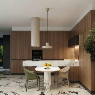 Suspension BILO taupe