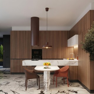 Suspension BILO marron - Sollux