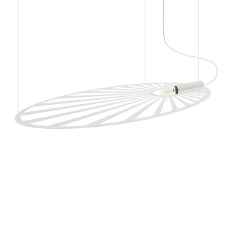 Lampe suspendue LEHDET blanc