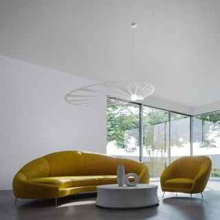 Lampe suspendue LEHDET blanc