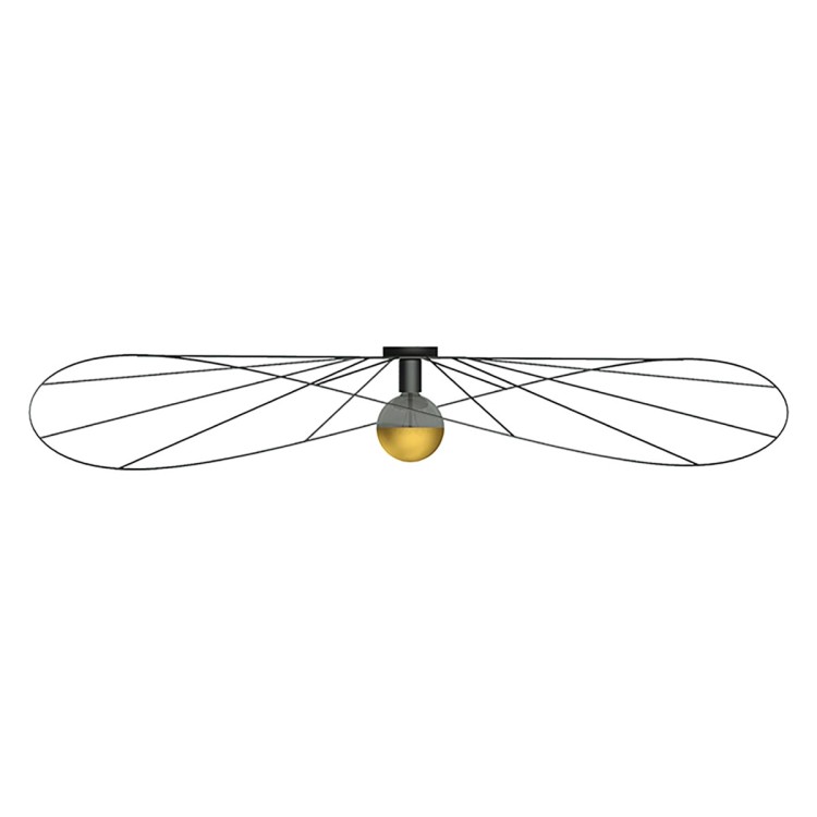 Applique / Plafonnier ESKOLA 140 noir