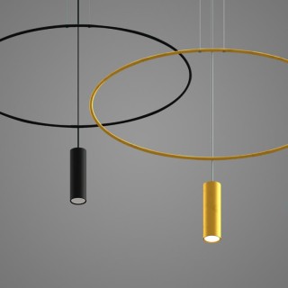 Lampe suspendue HOLAR 1 noir