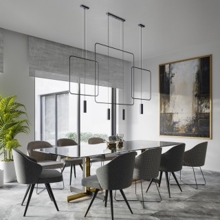 Lampe suspendue RANA 2 noir