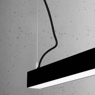 Lampe pendante PINNE 67 noir