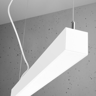 Lampe pendante PINNE 67 blanc - Thoro