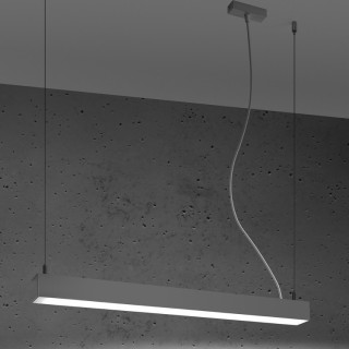 Lampe pendante PINNE 67 gris - Thoro