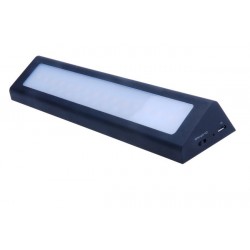 Réglette autonome Noire sans fil LILI LTH Led intégrée 1W, 90 Lumens 3000-4000K IP20 CLIII CALI CPM3700113