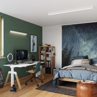 Plafonnier PINNE 67 blanc - Thoro