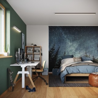 Plafonnier PINNE 67 gris - Thoro