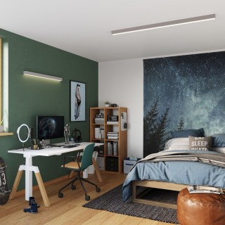 Plafonnier PINNE 67 gris - Thoro