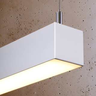 Lampe à suspension PINNE 90 blanc - Thoro