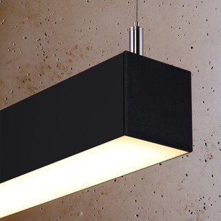Lampe pendante PINNE 90 noir - Thoro