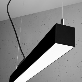 Lampe pendante PINNE 90 noir - Thoro