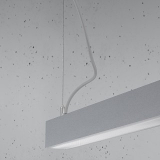 Lampe pendante PINNE 90 gris - Thoro