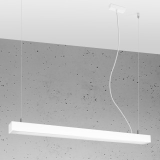Lampe à suspension PINNE 90 blanc - Thoro