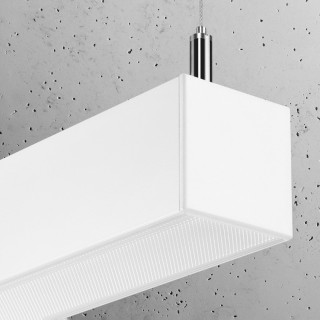 Lampe à suspension PINNE 90 blanc - Thoro
