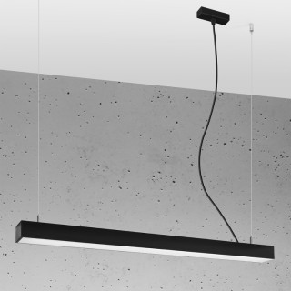 Lampe pendante PINNE 90 noir - Thoro