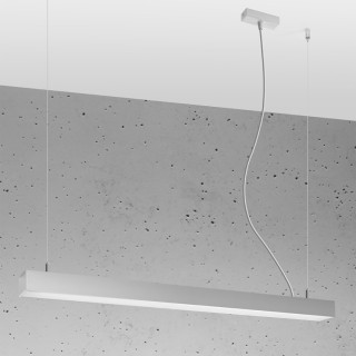 Lampe pendante PINNE 90 gris - Thoro