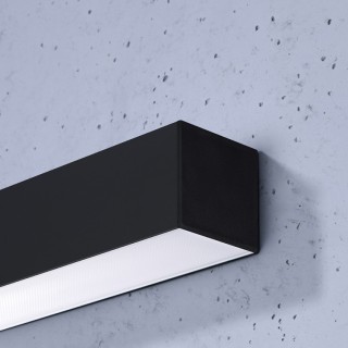 Applique PINNE 90 noir - Thoro