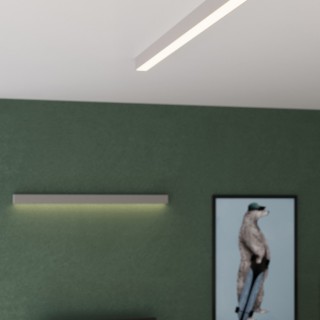 Applique PINNE 90 gris - Thoro de Sollux Lighting