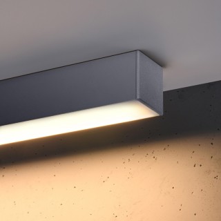 Plafonnier PINNE 90 gris - Thoro