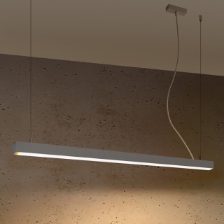 Lampe pendante PINNE 118 gris - Thoro